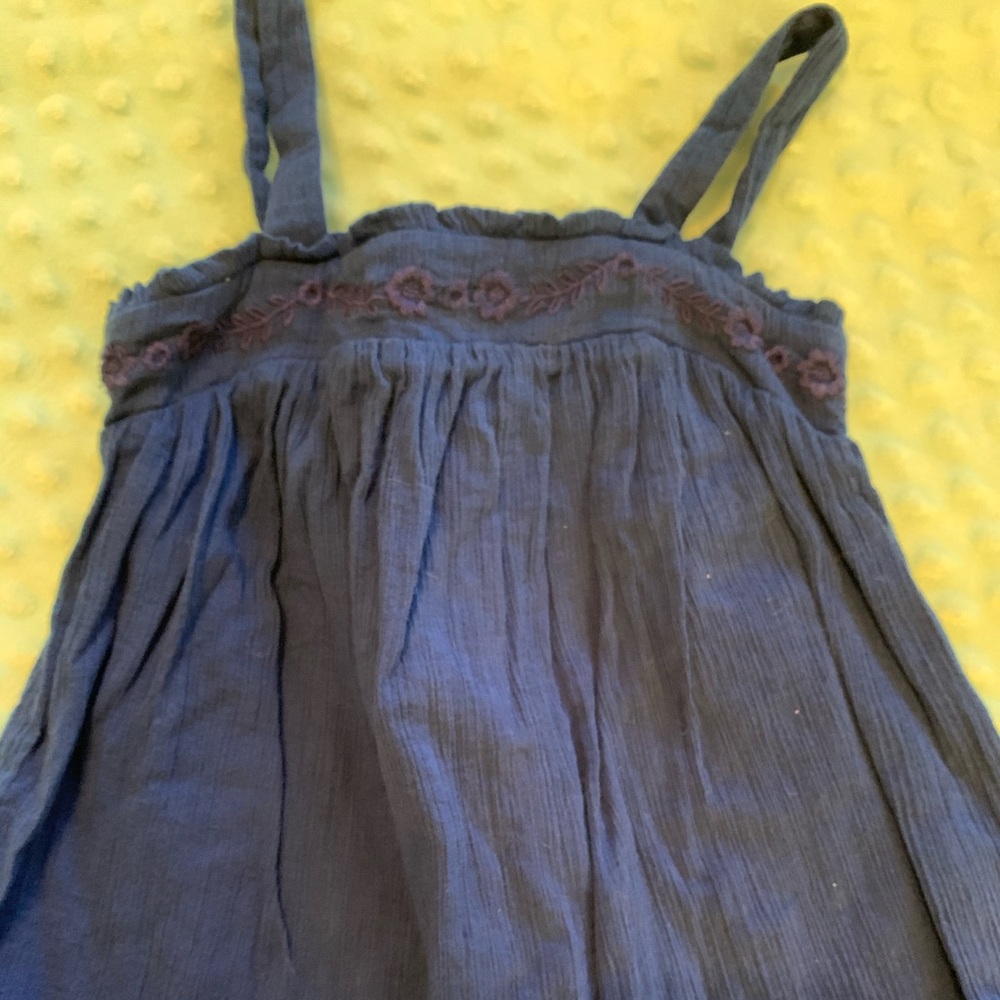 Mini Boden tank in blue cotton size 4/5